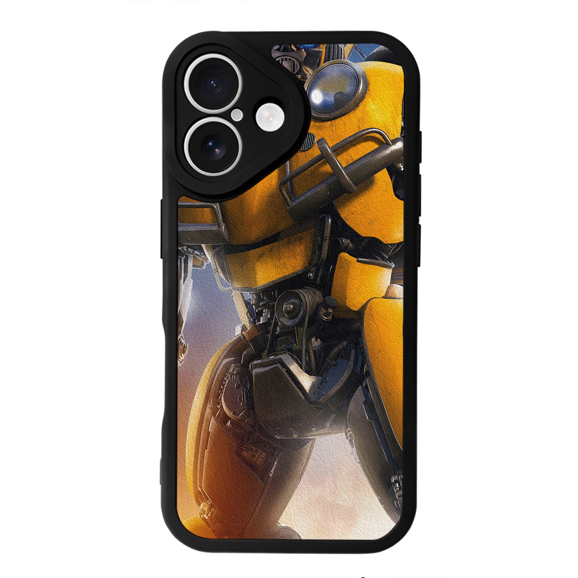 （画像用） Transformers トランスフォーマー 【iPhone 16シリーズ対応】シリコンスマホケース（レザー調） 材質：シリコン
